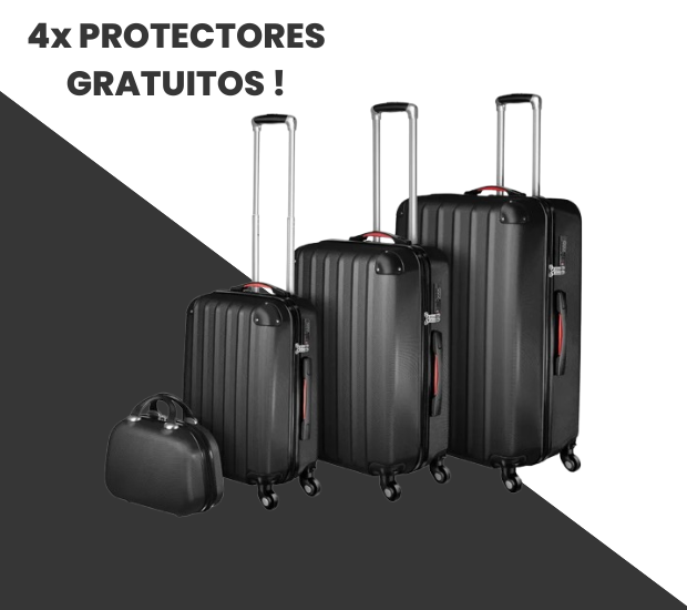 Set de 4 valises Huatravel + Protections offertes !