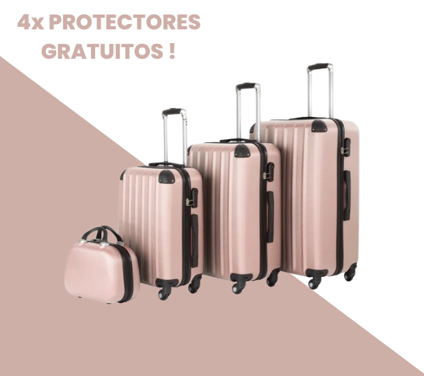 Set de 4 valises Huatravel + Protections offertes !