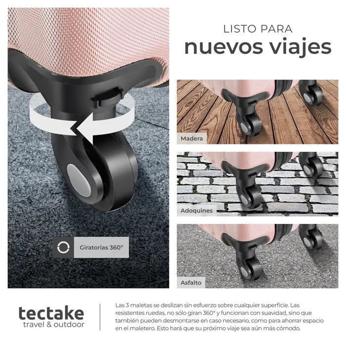 Set de 4 valises Huatravel + Protections offertes !